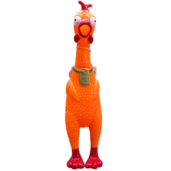 12-Inch Squeeze Me Chicken Toy