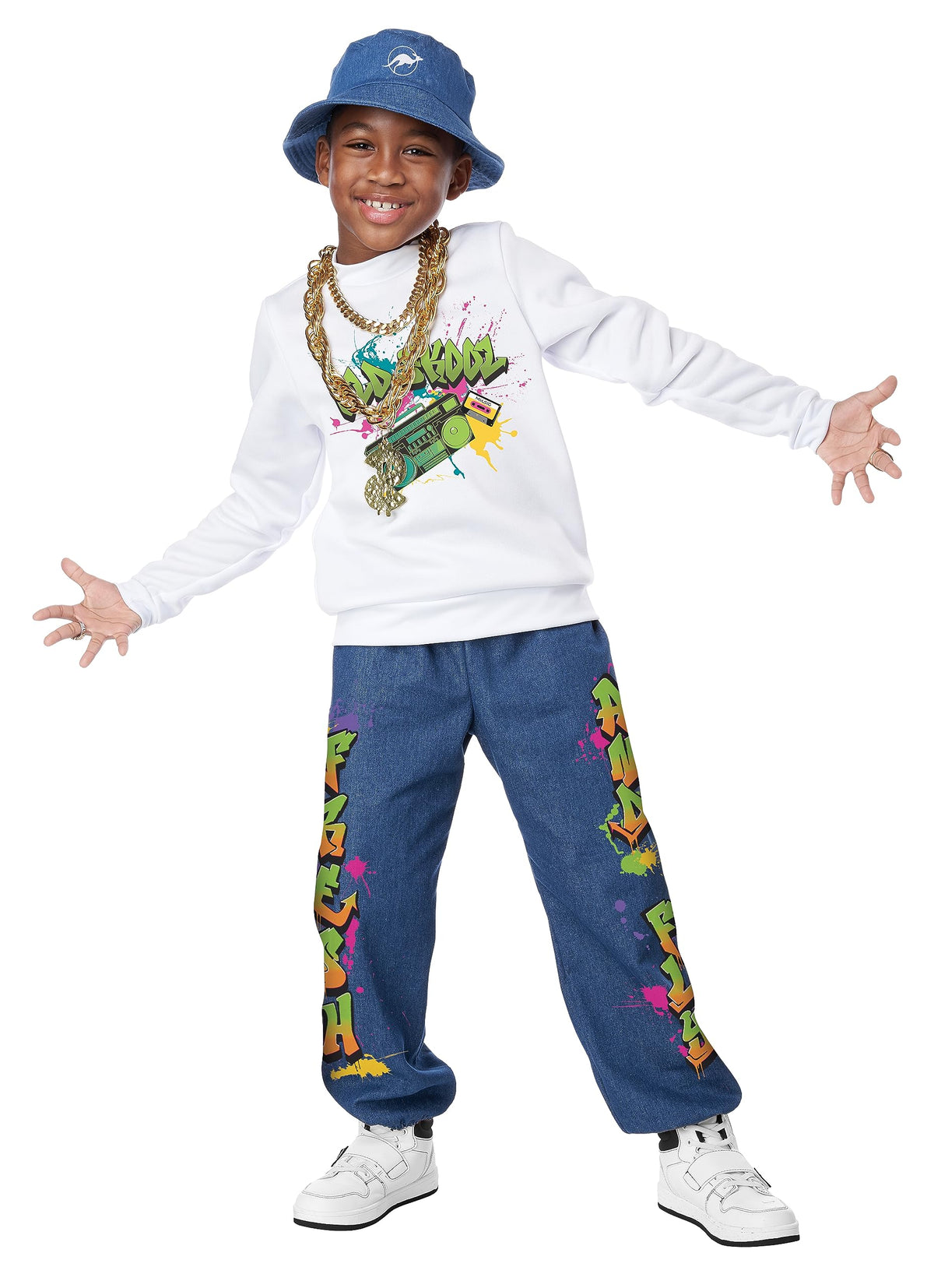 90s Hip Hop Halloween Costume for Boys