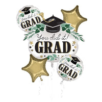You Did It Ivy Grad Foil Balloon Bouquet