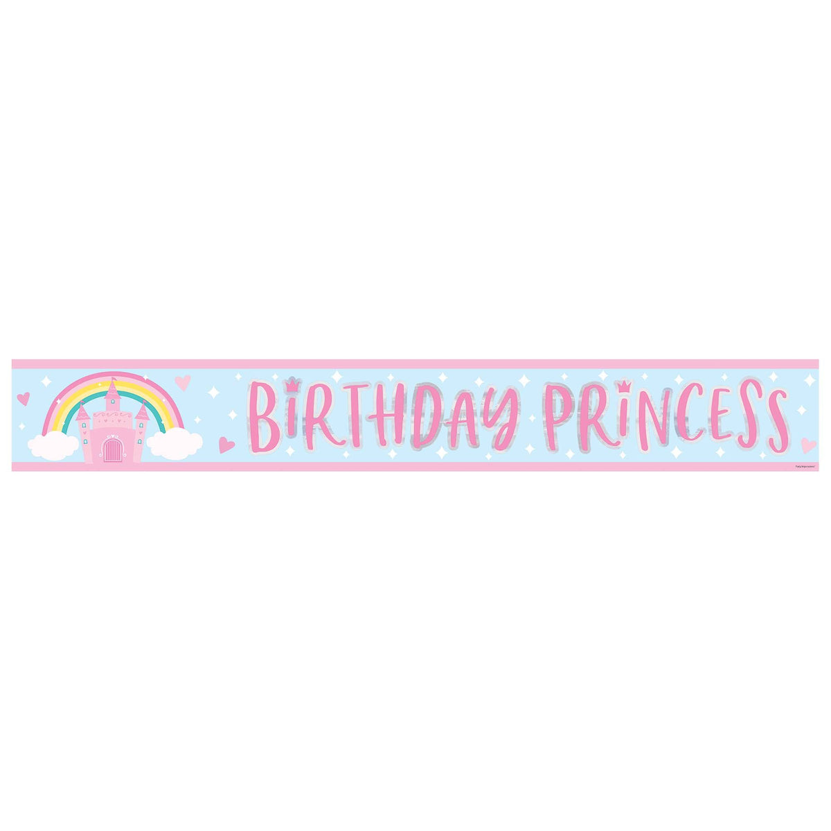 Little Gym - Enchanting Princess Castle Birthday Banner - 1 Ct.