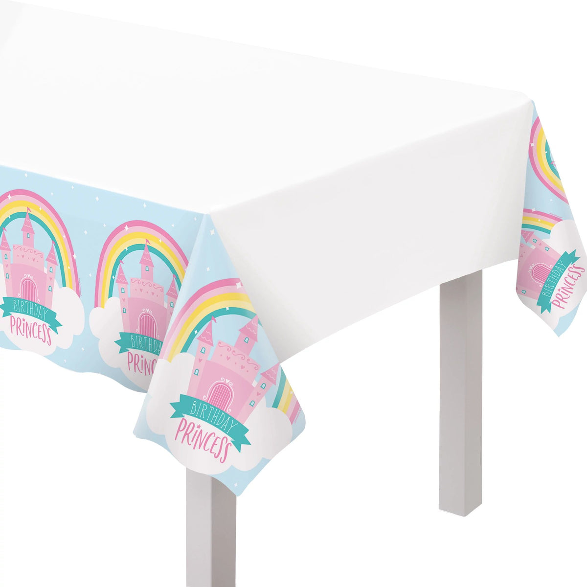 Little Gym - Enchanting Princess Castle Birthday Table Cover -1 Ct.