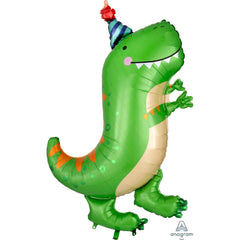 Little Gym - Dino-Mite Party SuperShape Foil Balloon - 1 Ct.