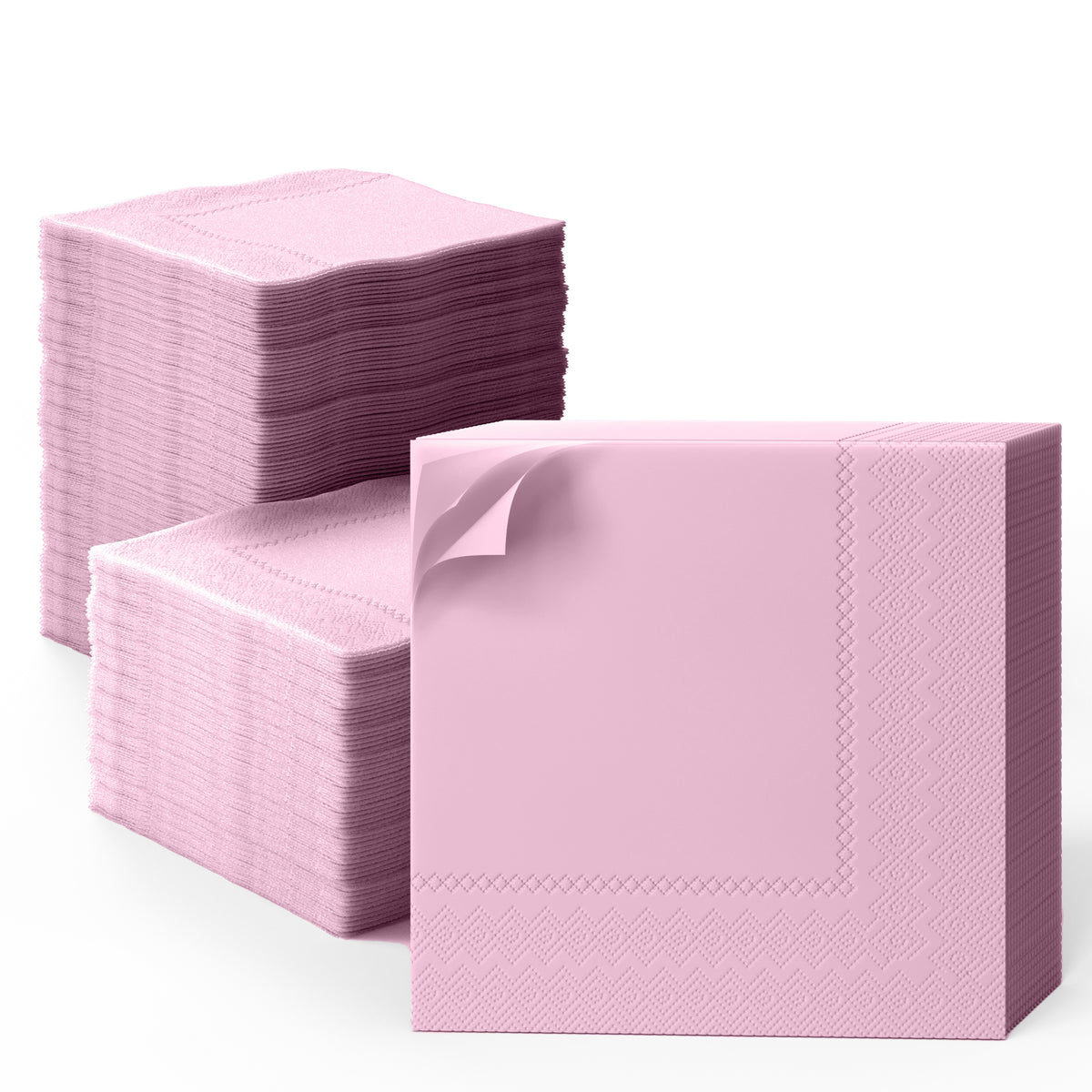 Pink Dinner Napkins - 50 Ct.