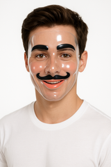 Clear Plastic Halloween Costume Mask - Assorted Designs