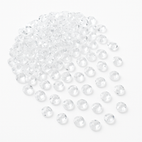 Clear Diamond Mini Gem Table Scatter for Weddings
