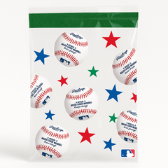MLB Rawlings Baseball Treat Bags - 20-Count Party Pack