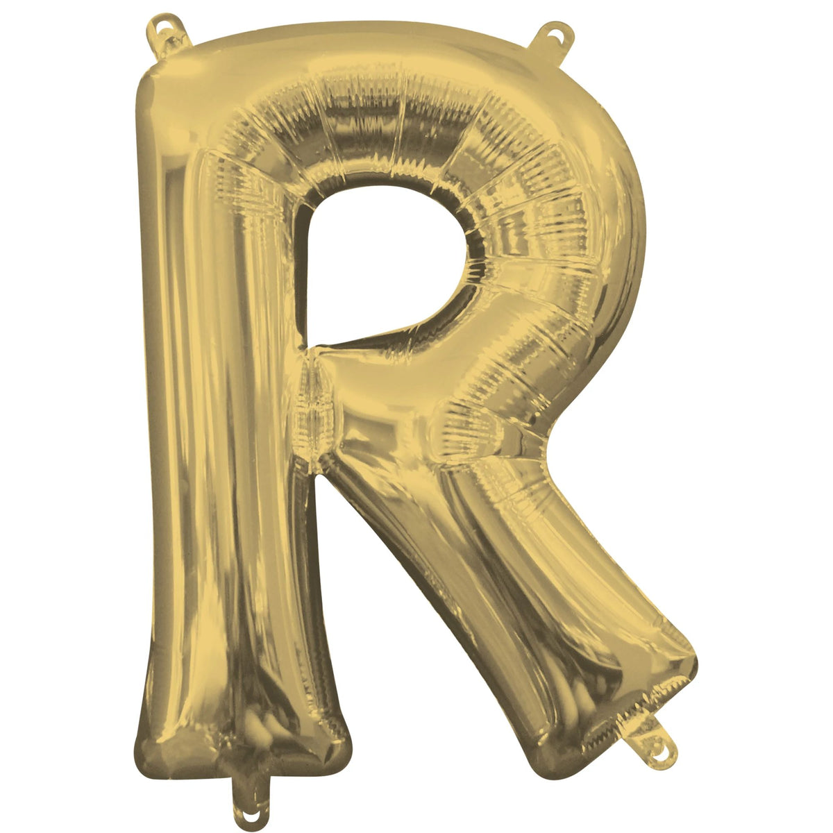 Class 101 -Gold Foil Letter ""R"" Air-Filled Balloon