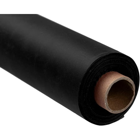 PMA - 40 In. x 100 Ft. Black Table Roll