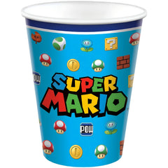 PMA - Super Mario 9 oz Paper Cups - Set of 8