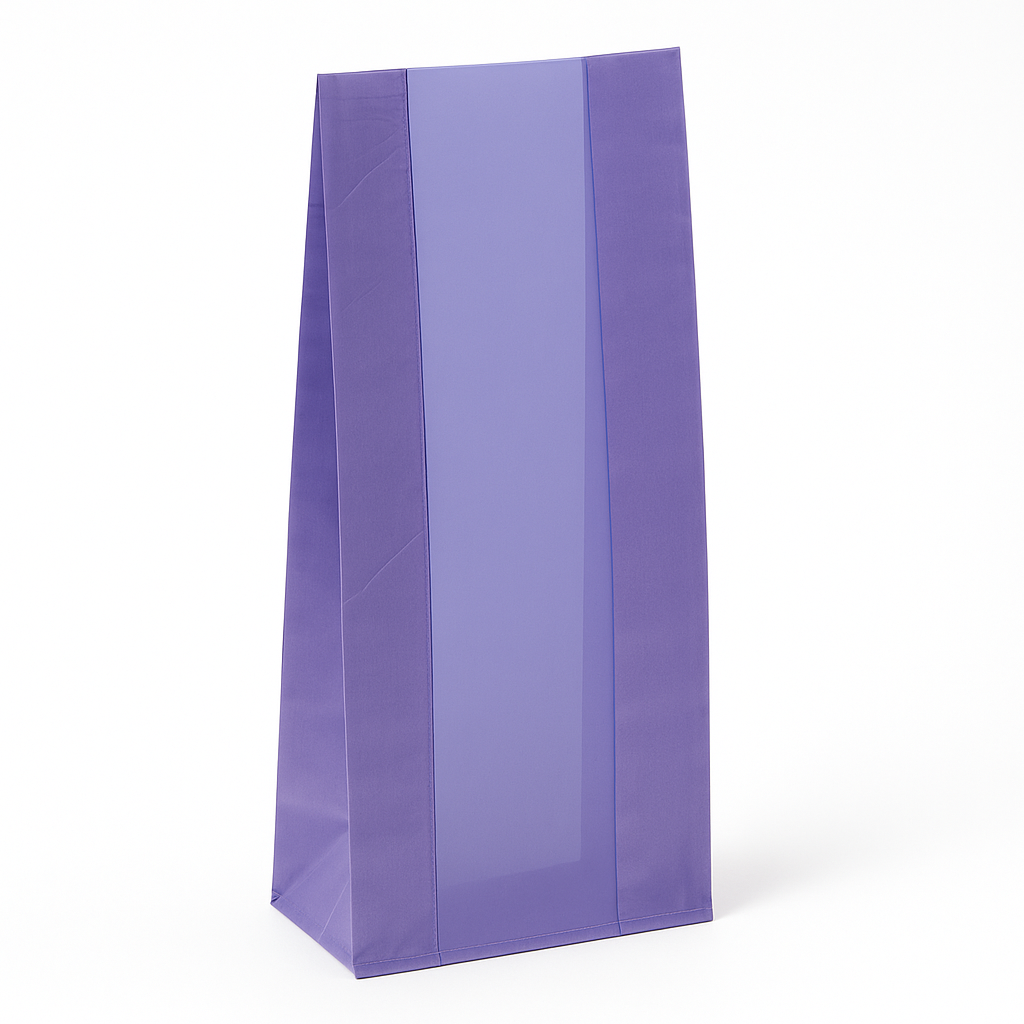 Purple Large Cello Treat Bags, 25-Pack