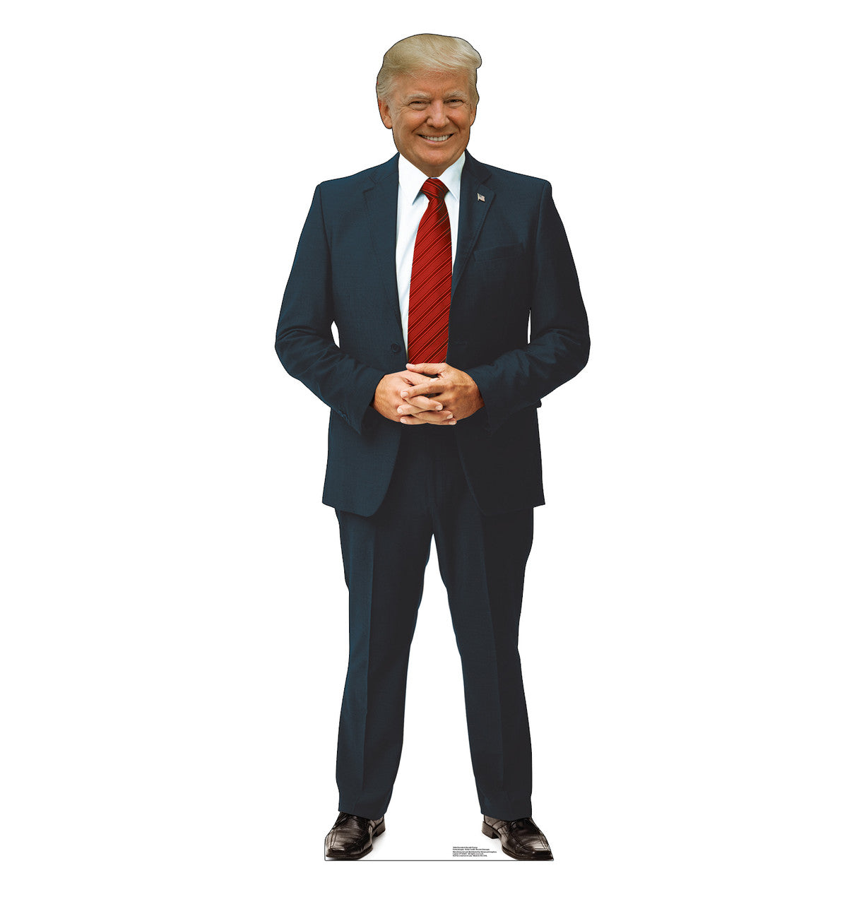 President Donald Trump with Red Tie