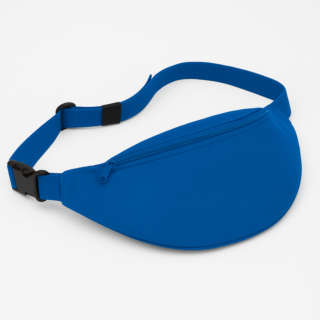 Royal Blue Fanny Pack - Adjustable Wearable Accessory