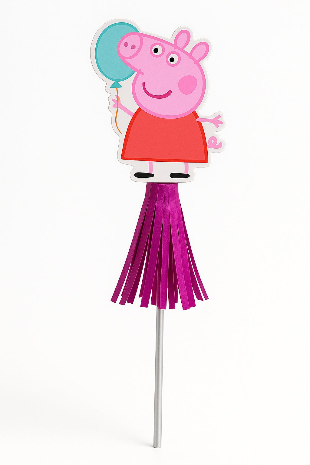 Peppa Pig Magical Party Paper Wands - 8 Pack
