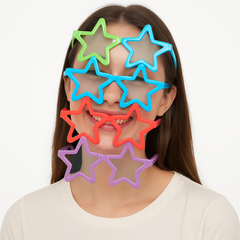 Star-Shaped Novelty Glasses Mega Pack