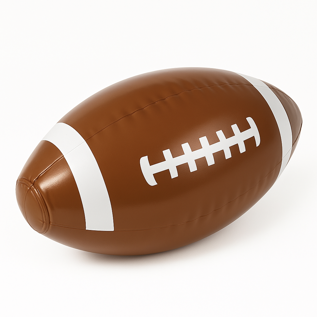 Mini Inflatable Footballs - 12 Pack