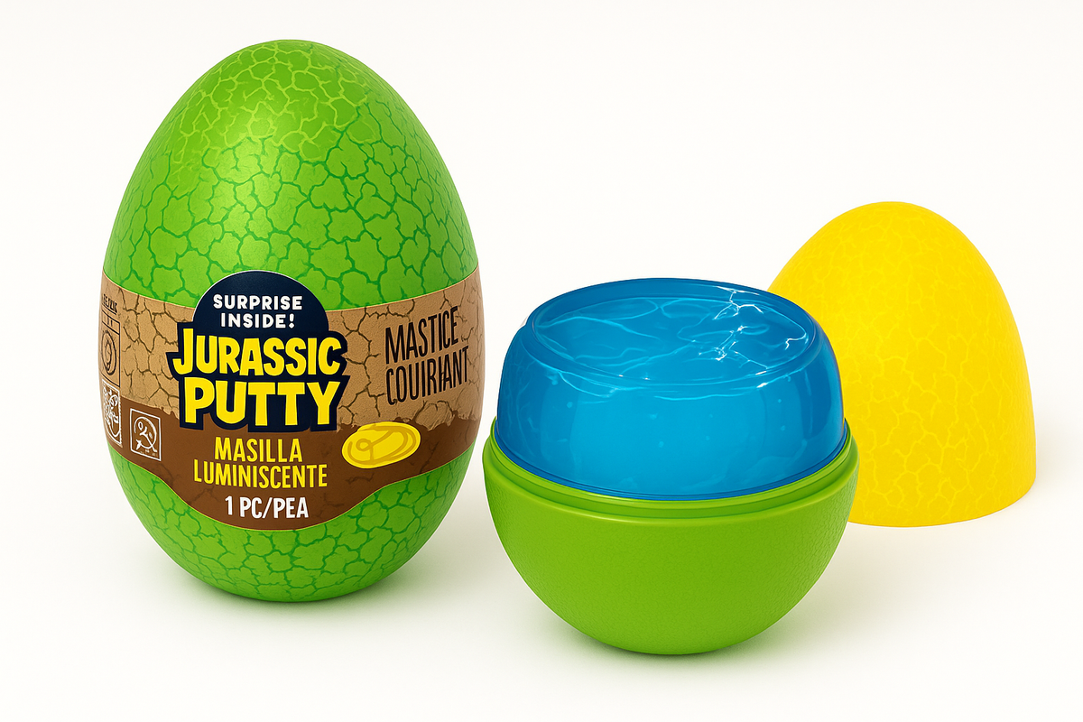 Dinosaur Surprise Putty Egg