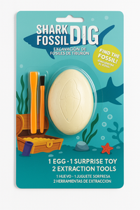 Shark Fossil Dig Set with Surprise Toy