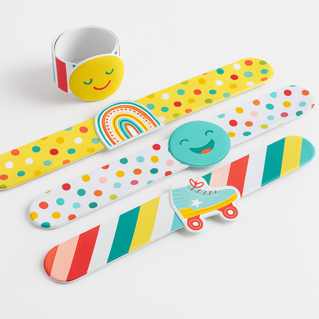 All Smiles Slap Bracelets for Kids