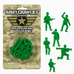Green Army Soldier Window Walkers - 18 Pack