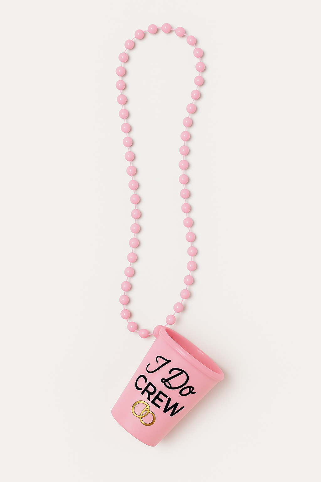 "I Do Crew" Bachelorette Shot Glass Necklace - 6 Pack