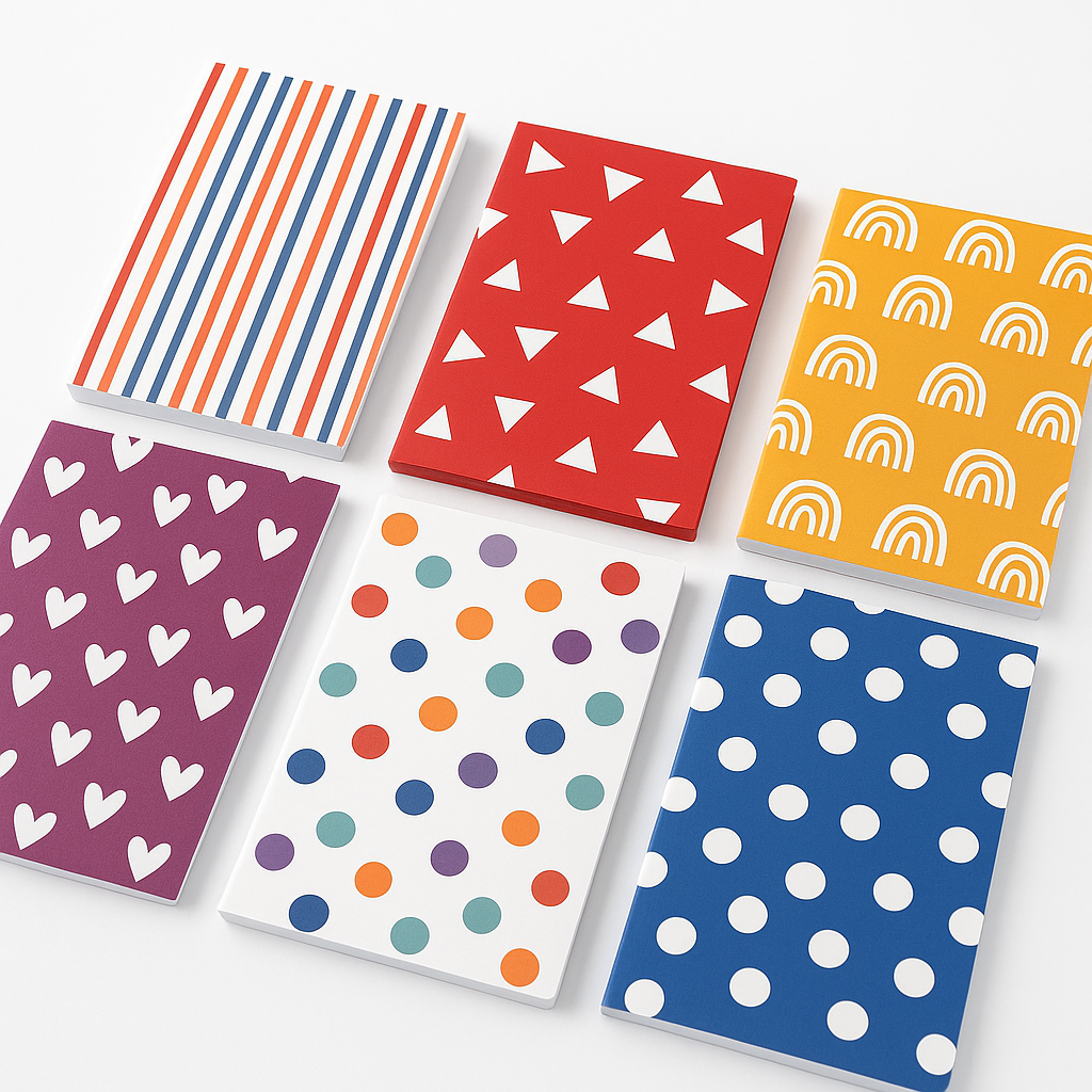 Colorful Kids Mini Notebook Set