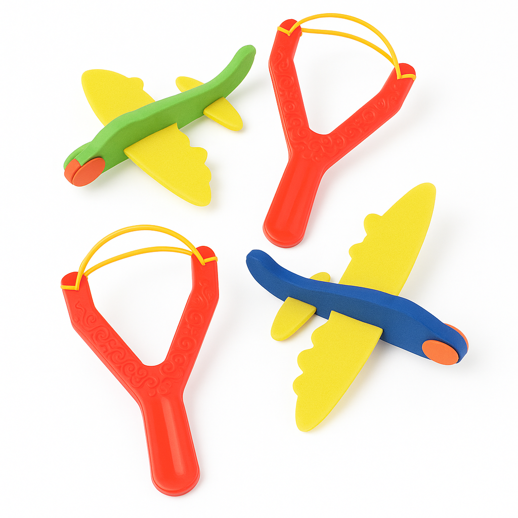 Catapult Flying Plane Toy Set