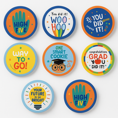 Graduation Celebration Fun Button Multi-Pack