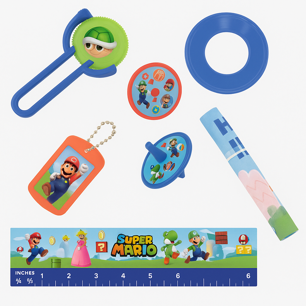 Super Mario Party Favour Mega Mix Pack - 48 Pieces