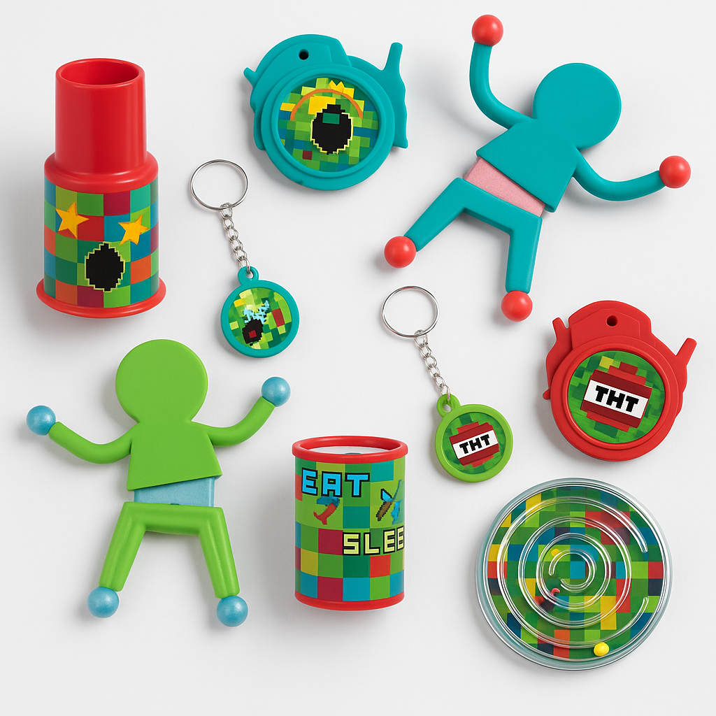 Pixel Party Mega Mix Value Pack - 48-Piece Birthday Favor Set