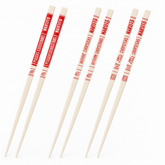 Naruto Shippuden Plastic Chopsticks Set - 4 Pairs