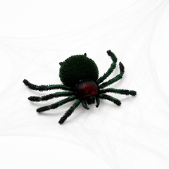 Giant Spider and Web Halloween Decoration