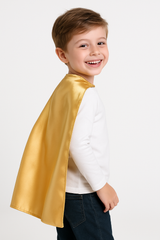 Gold Superhero Cape Costume Accessory