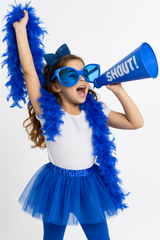 Royal Blue Child Tutu - Shimmering Costume Accessory