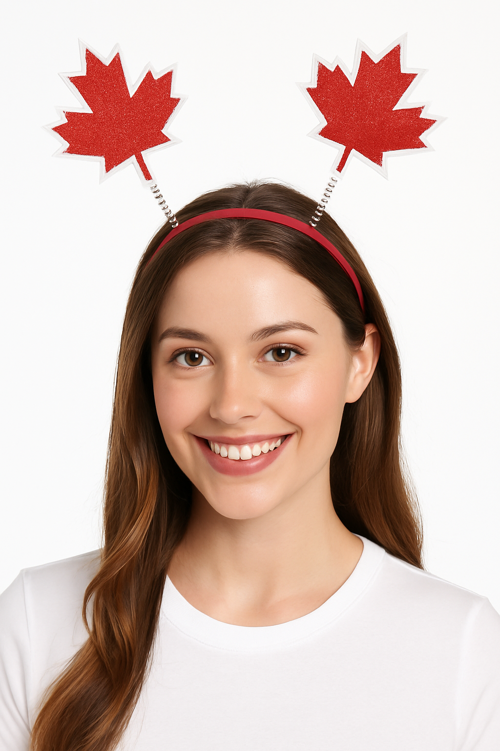 Canada Day Maple Leaf Glitter Headbopper