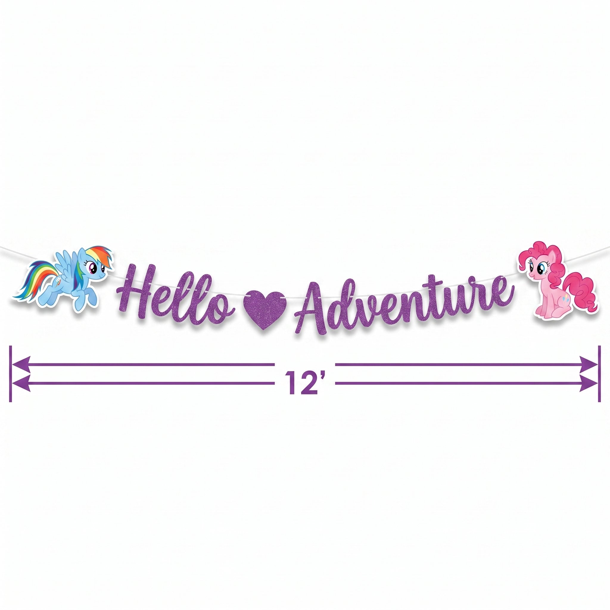 My Little Pony Friendship Party Banner