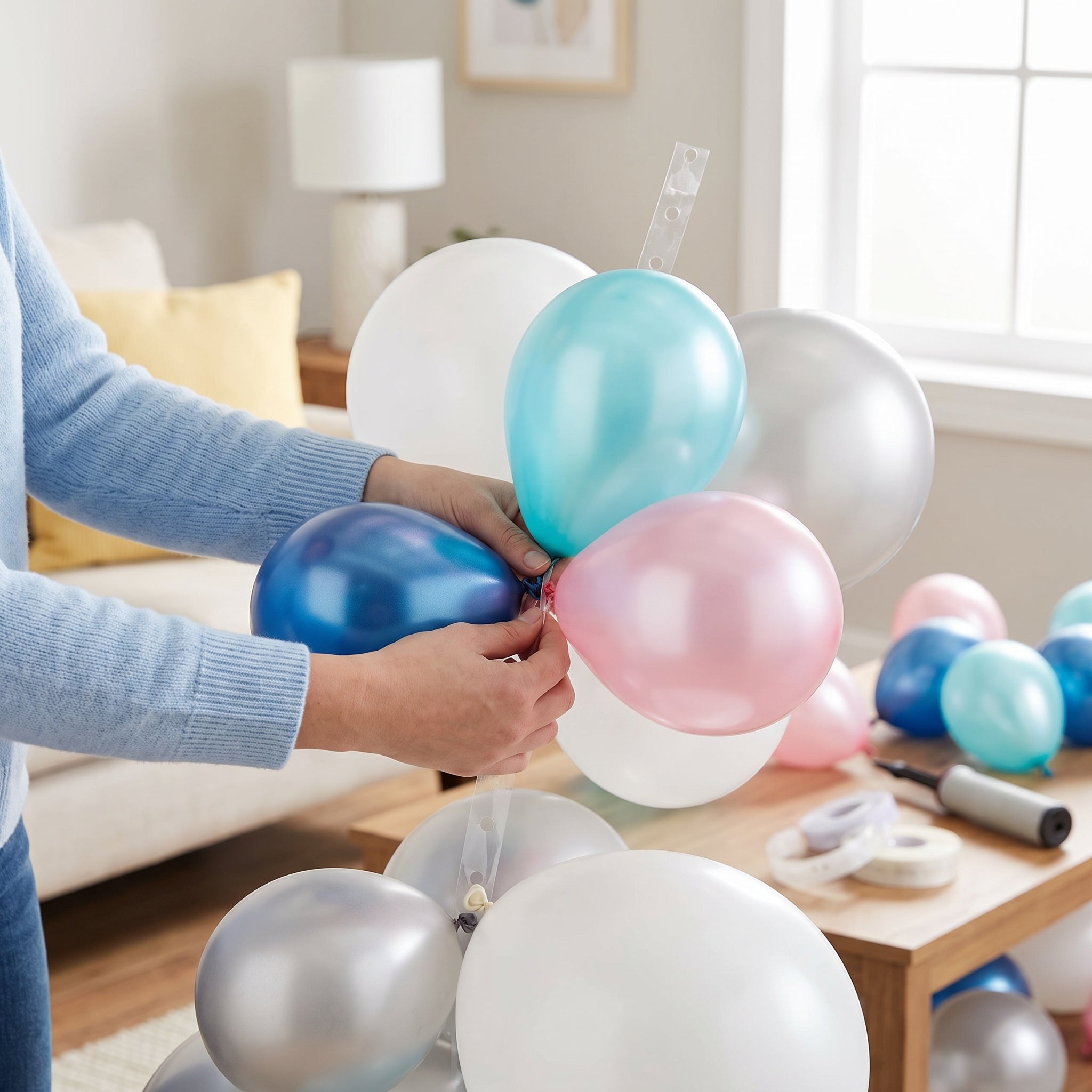 Cosmic Pearl Assorted Latex Balloons, 5-Inch, 25-Pack