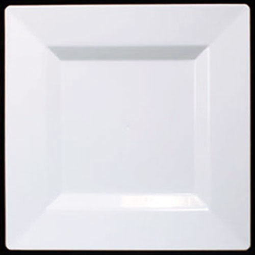 10.75 In. Premium White Square Plates | 10 Count
