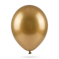 Satin Luxe Gold Latex Balloons, 11-Inch, 6-Pack