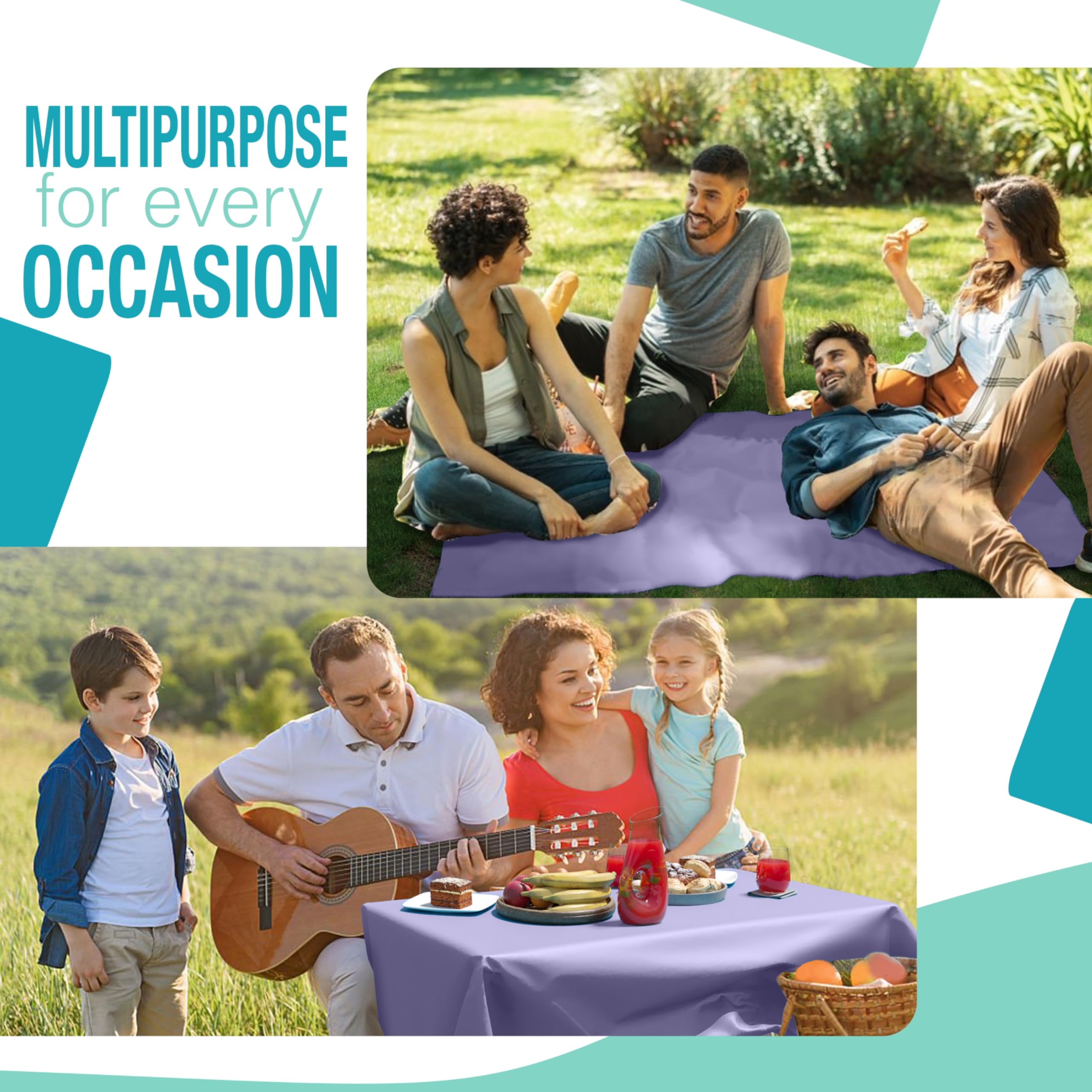 40 In. x 100 Ft. Lavender Table Roll | Case of 6