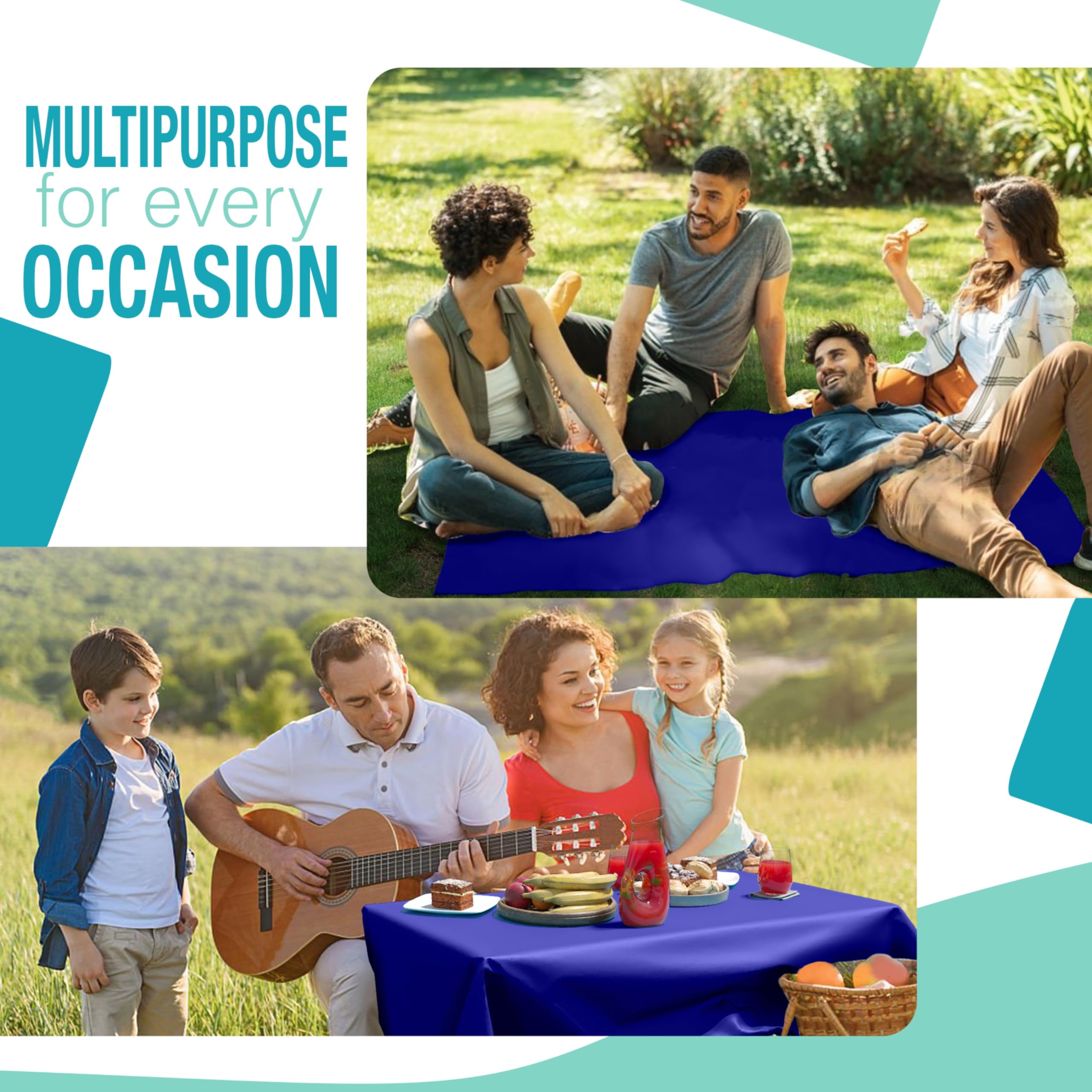 40 In. x 100 Ft. Navy Blue Table Roll | Case of 6