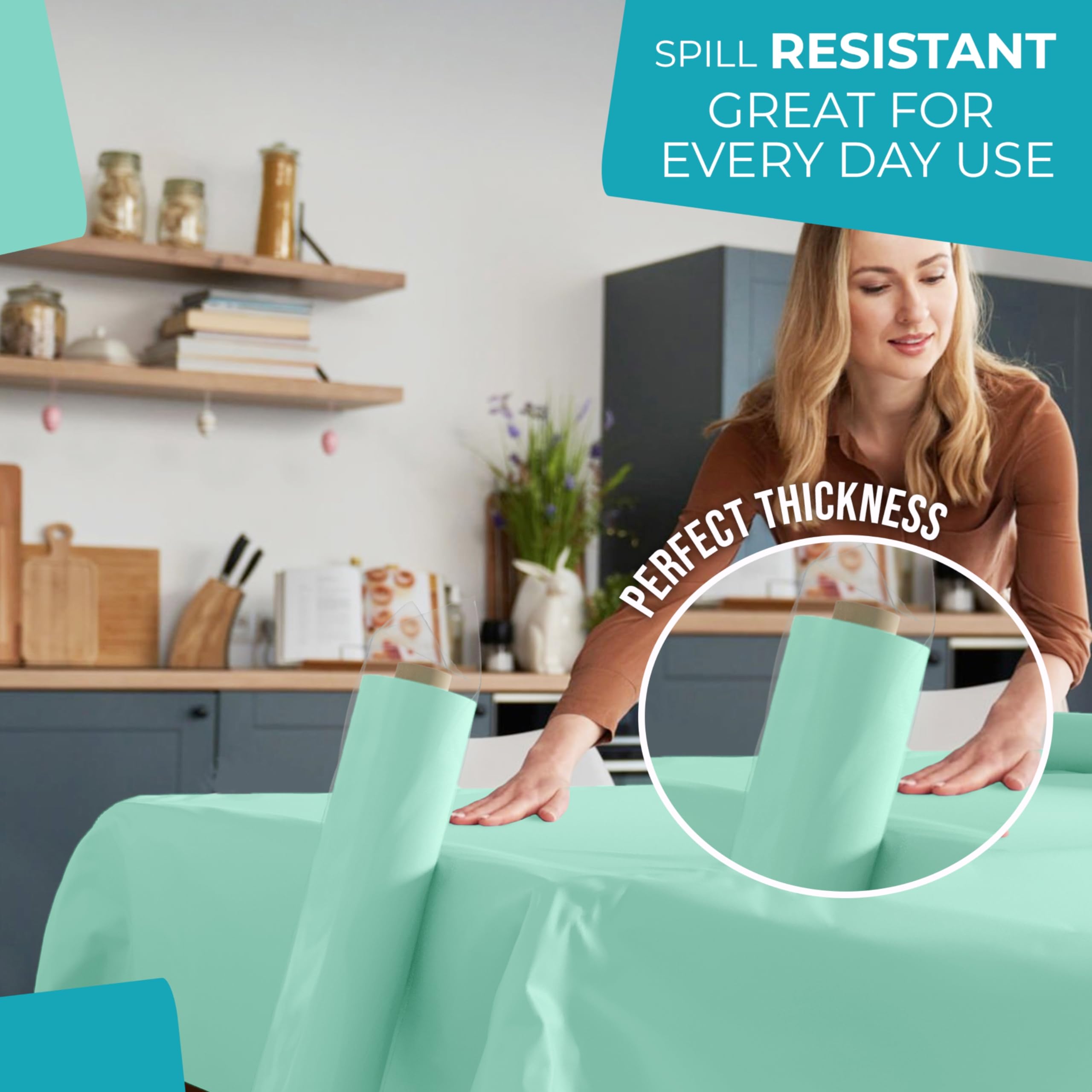 40 In. x 300 Ft. Premium Mint Table Roll | Case of 4