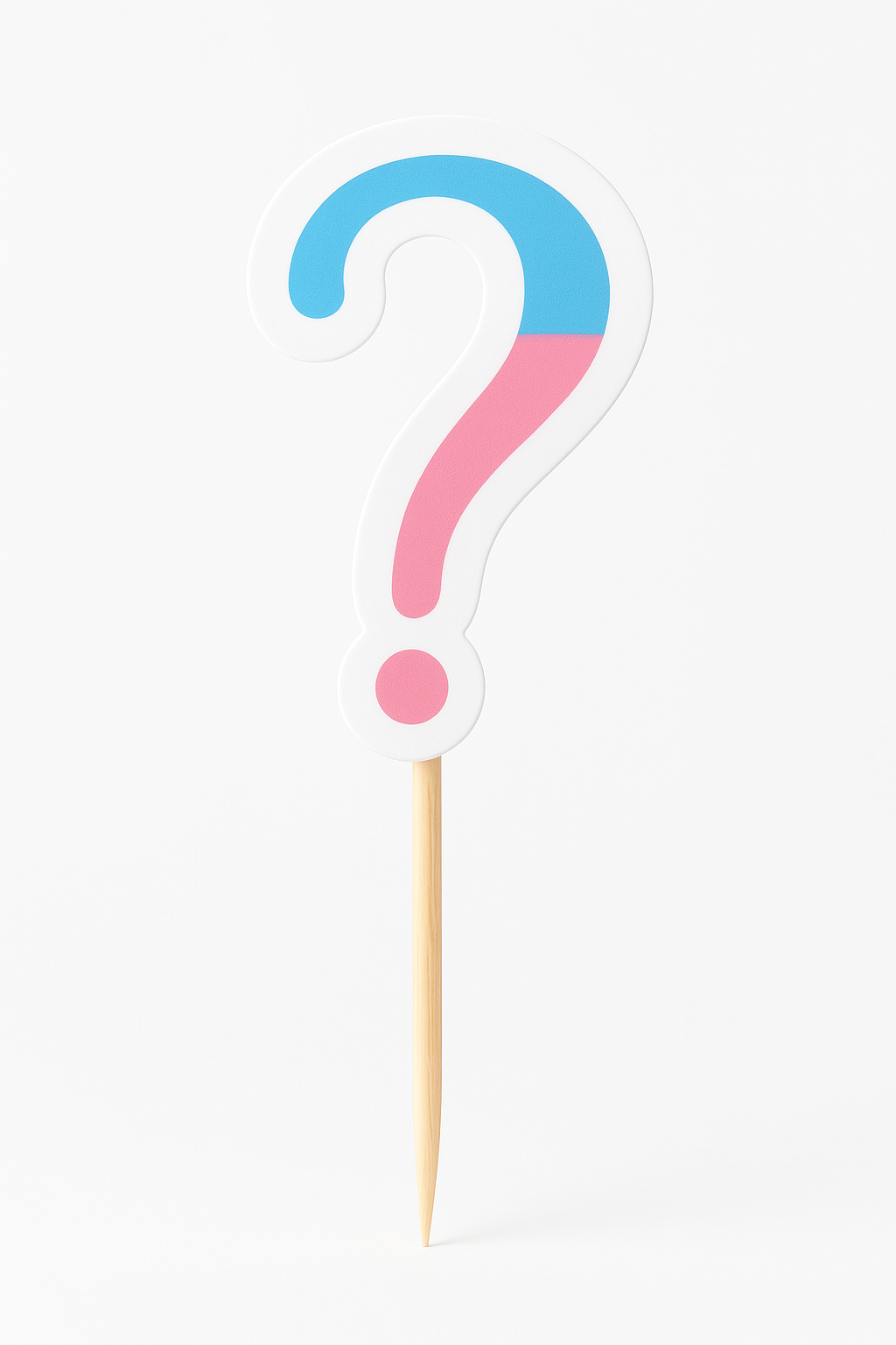 "The Big Reveal" Gender Reveal Party Picks - 24 Pack