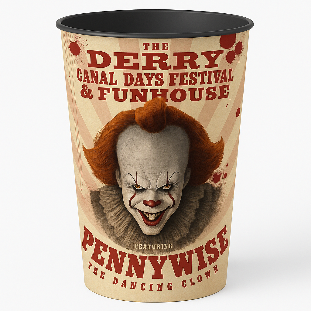 IT Chapter 2 Pennywise Reusable Plastic Cup, 32oz