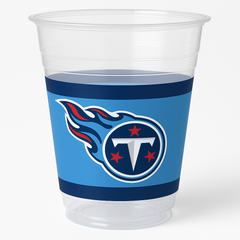 Tennessee Titans 16oz NFL Plastic Cups - 25 Pack