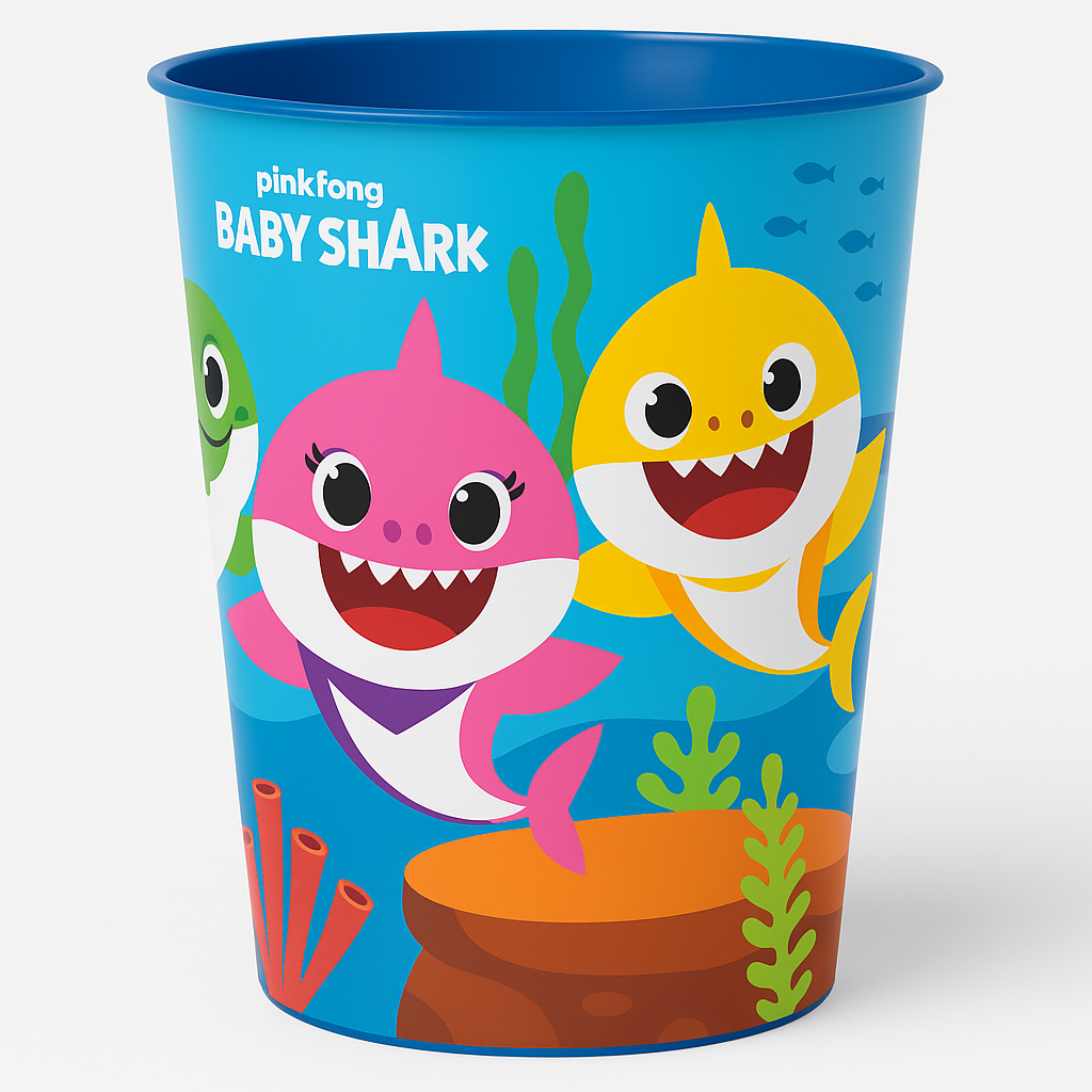 Baby Shark Reusable Party Favor Cup, 16 oz
