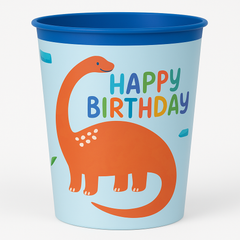 Dino-Themed Birthday Favor Cup