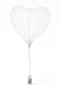 Clearz LED Heart Shaped Balloon