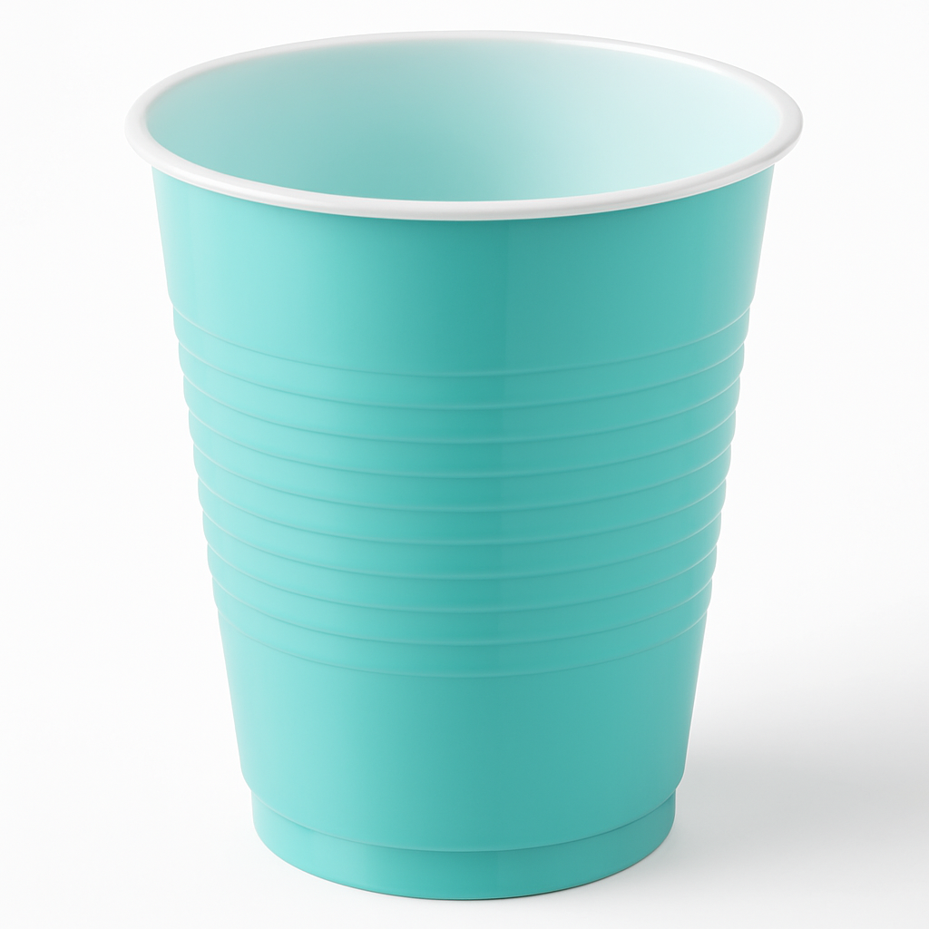 18oz Medium Royal Blue Plastic Cups