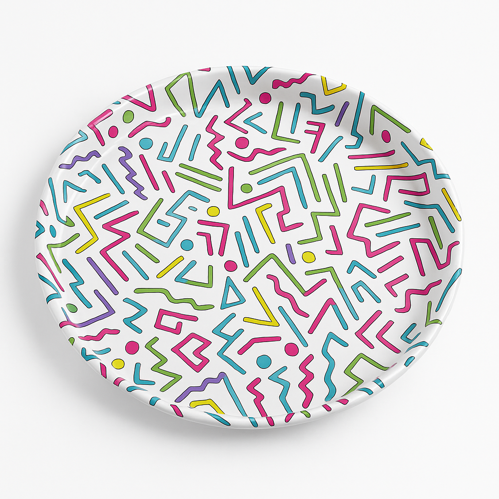 Awesome 80s Retro Serving Tray