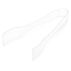 White Mini Plastic Tongs - 2 Pack